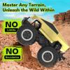 imageGoBang 116 Amphibious Cyber Police Car Monster Truck Toys Remote Control Car Waterproof Rc Cars 4WD All Terrain OffRoad Trucks for 6 7 8 9 10 11 12 Year Old Boys Girls Gifts PresentsGold
