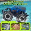 imageThreeking 116 Waterproof Monster Truck Pickup Toys RC Cars Remote Control Car Truck Toys 4WD All Terrain OffRoad Car Toy Gifts Presents 6 7 8 9 10 11 12 Year Old Kids Boys Girls ToysSuv