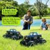 imageThreeking 116 Waterproof Monster Truck Pickup Toys RC Cars Remote Control Car Truck Toys 4WD All Terrain OffRoad Car Toy Gifts Presents 6 7 8 9 10 11 12 Year Old Kids Boys Girls ToysPickup