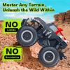imageThreeking 116 Waterproof Monster Truck Pickup Toys RC Cars Remote Control Car Truck Toys 4WD All Terrain OffRoad Car Toy Gifts Presents 6 7 8 9 10 11 12 Year Old Kids Boys Girls ToysPickupred