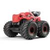 imageThreeking 118 Dinosaur RC Car Remote Control Cars Trucks Toy 4WD OffRoad Car Toys with Lights Spray Suitable for All Terrain Gifts Presents for BoysGirls Ages 6 BlueRed
