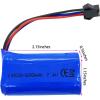 imageThreeking USB Charger Charge Cable with 74V 600mAh Rechargeable Battery SM3P Joint for Remote Control Toys RC Car Truck Boat Toy74V SM3P