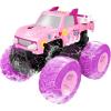 imageThreeking 116 Waterproof Monster Truck Pickup Toys RC Cars Remote Control Car Truck Toys 4WD All Terrain OffRoad Car Toy Gifts Presents 6 7 8 9 10 11 12 Year Old Kids Boys Girls ToysPink