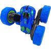 imageThreeking Remote Control Car RC Cars Toys for Boys Girls Ages 612 Upgraded USBC Modular Batteries 4WD Stunt Car with Breathing Soft Lights DoubleSided Driving ampamp 360 Flips Presents Gifts BlueBlue