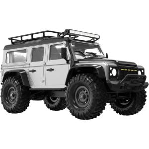 imageThreeking 114 RC Rock Crawler 4X4 RTR Remote Control Car 4WD OffRoad Cars Hobby Gifts Silver